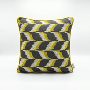 Ikat Chevron Wave Cushion